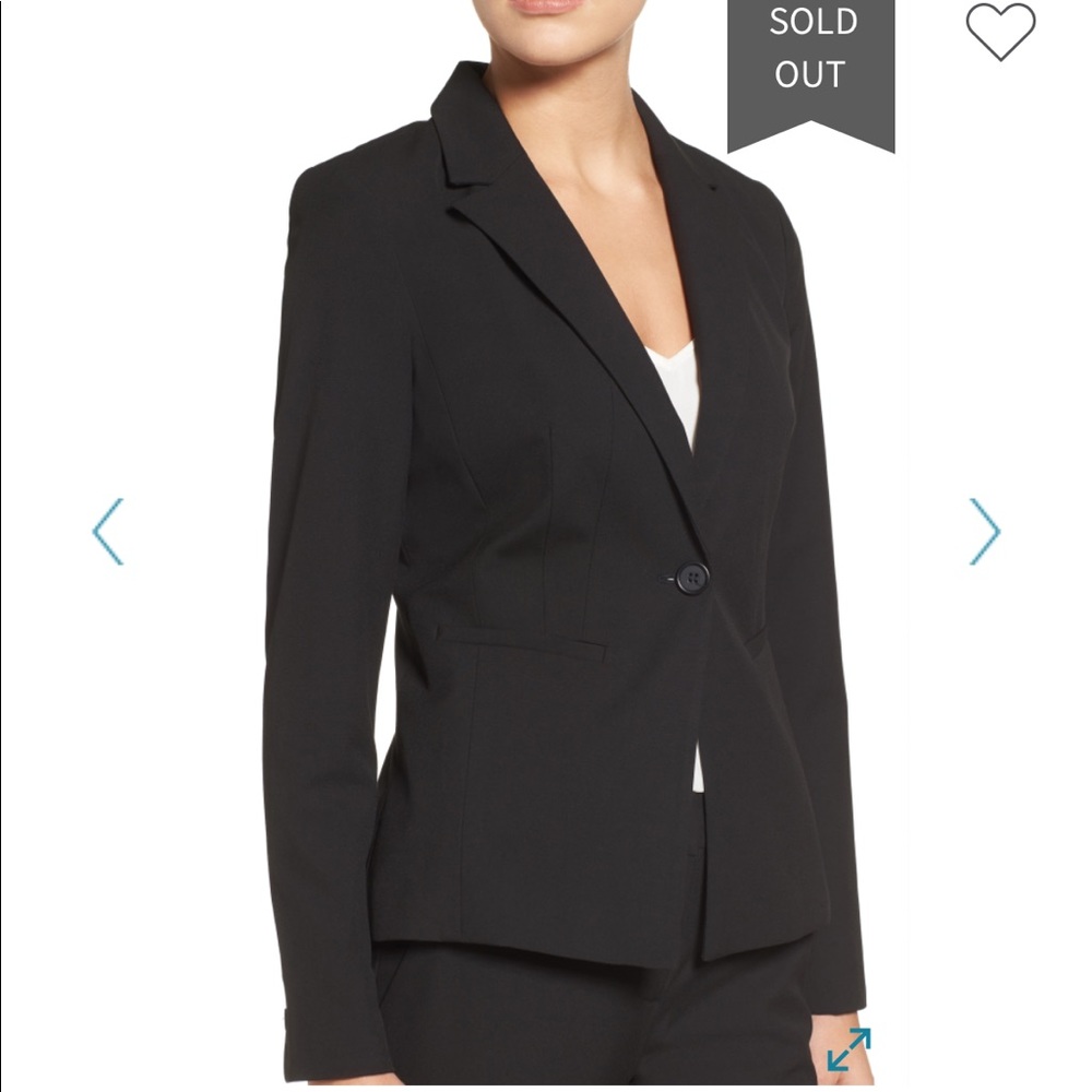 Halogen Ela One Button Stretch Jacket - image 1